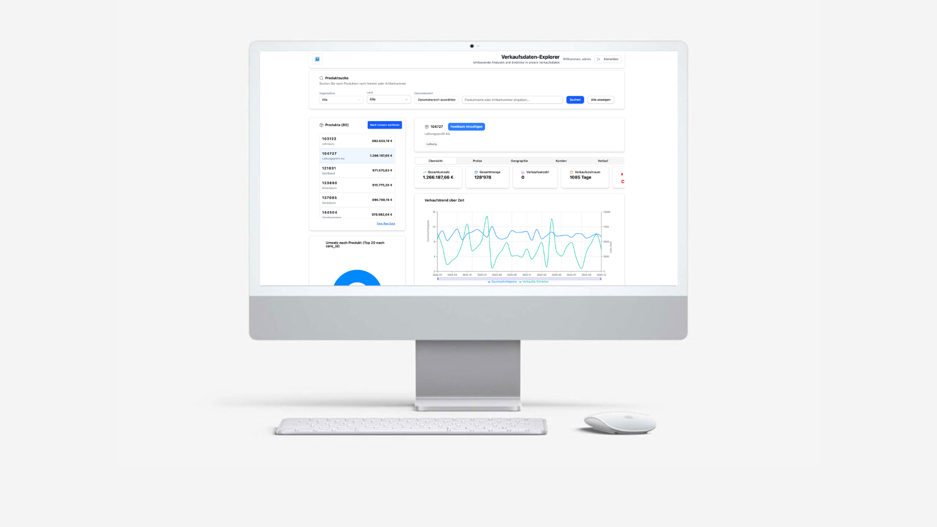 Sales Data Explorer Dashboard