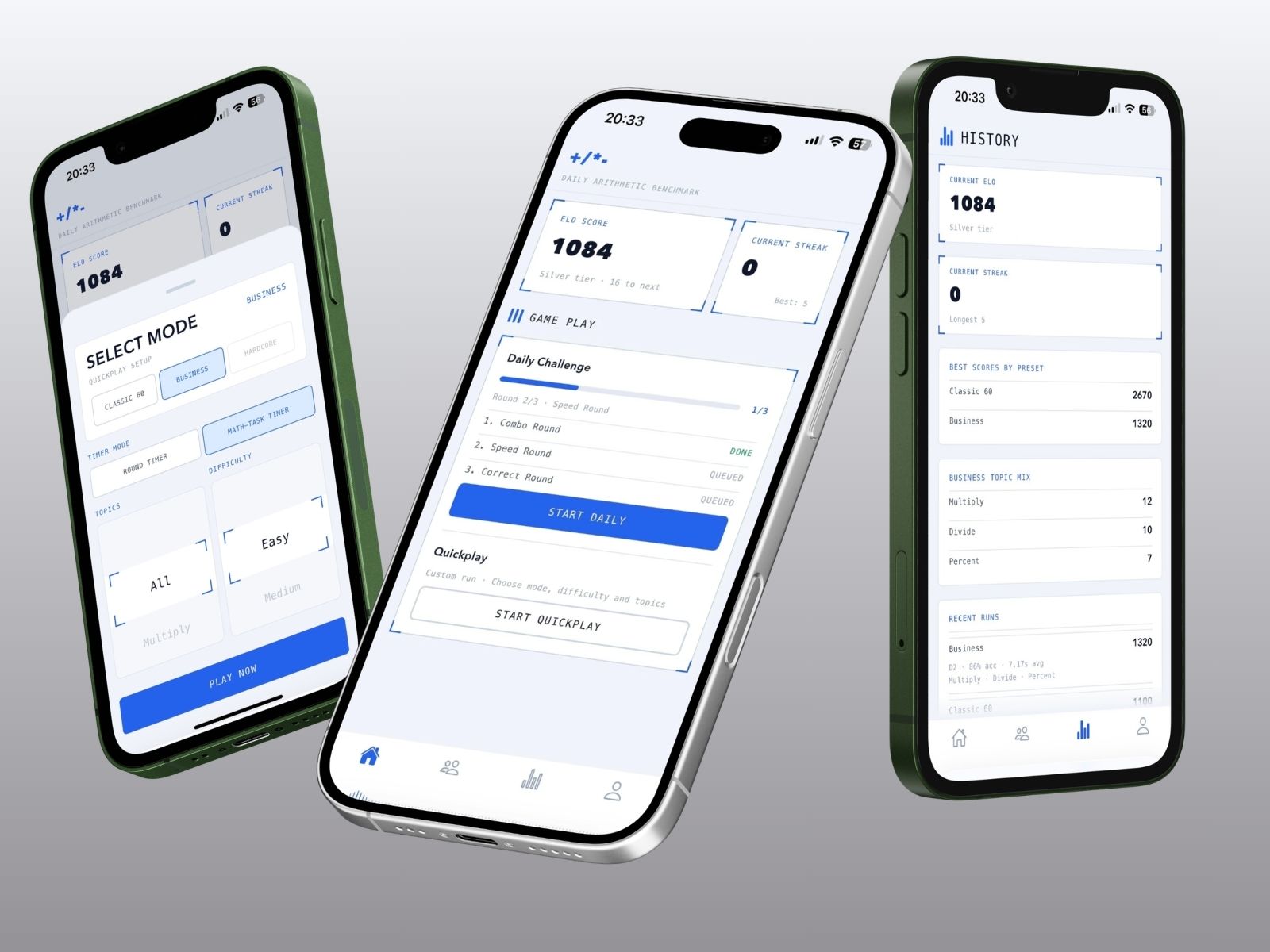 Numbio math and brain training app